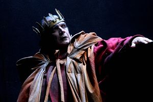 Una foto dello spettacolo "Macbeth" di Umberto Favretto 